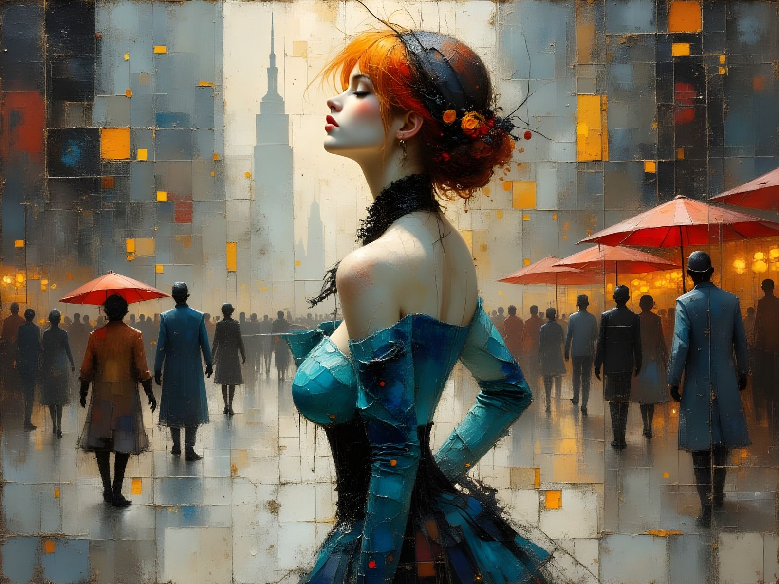 Red Head on Broadway