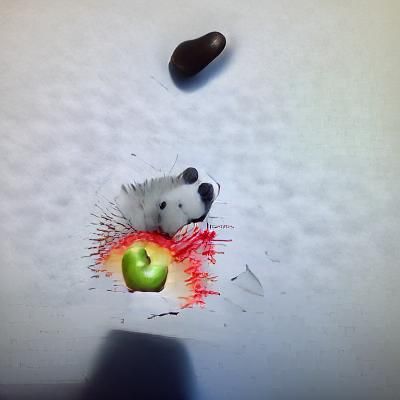 Crushed Apple Seed: A Study in Miniature Destruction