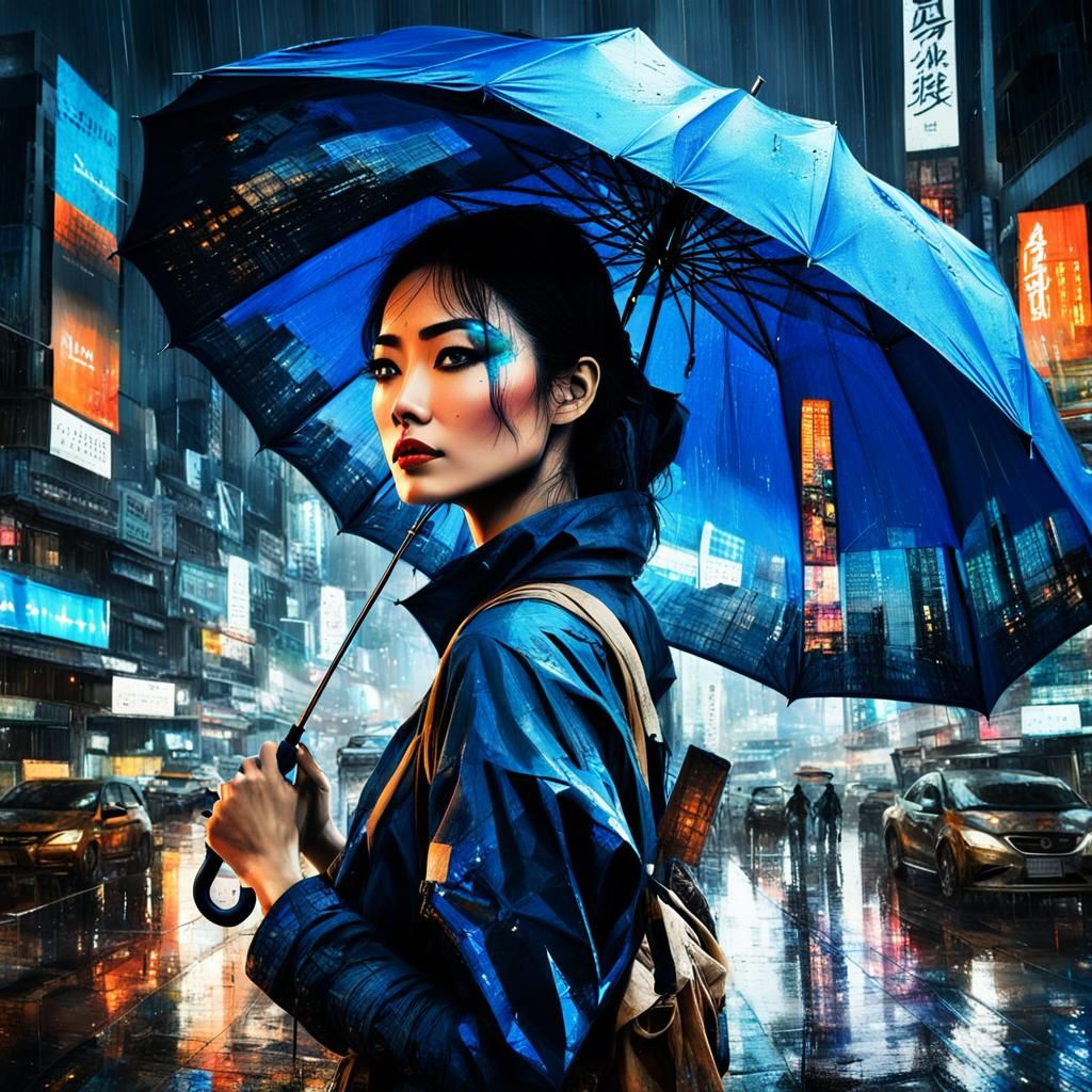 Rainy night in Bangkok