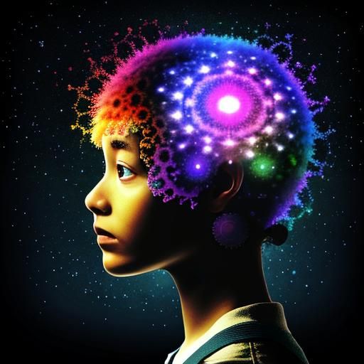 Abstract AI Rendering of Consciousness