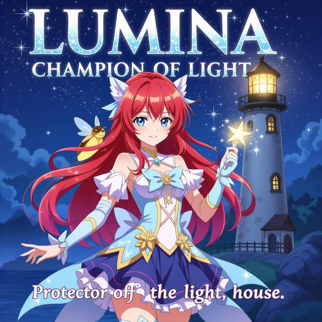 Lumina, Champion of Light Anime Movie Poster