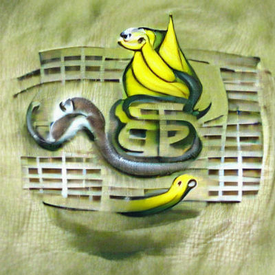 Banana Snake Company Logo Design