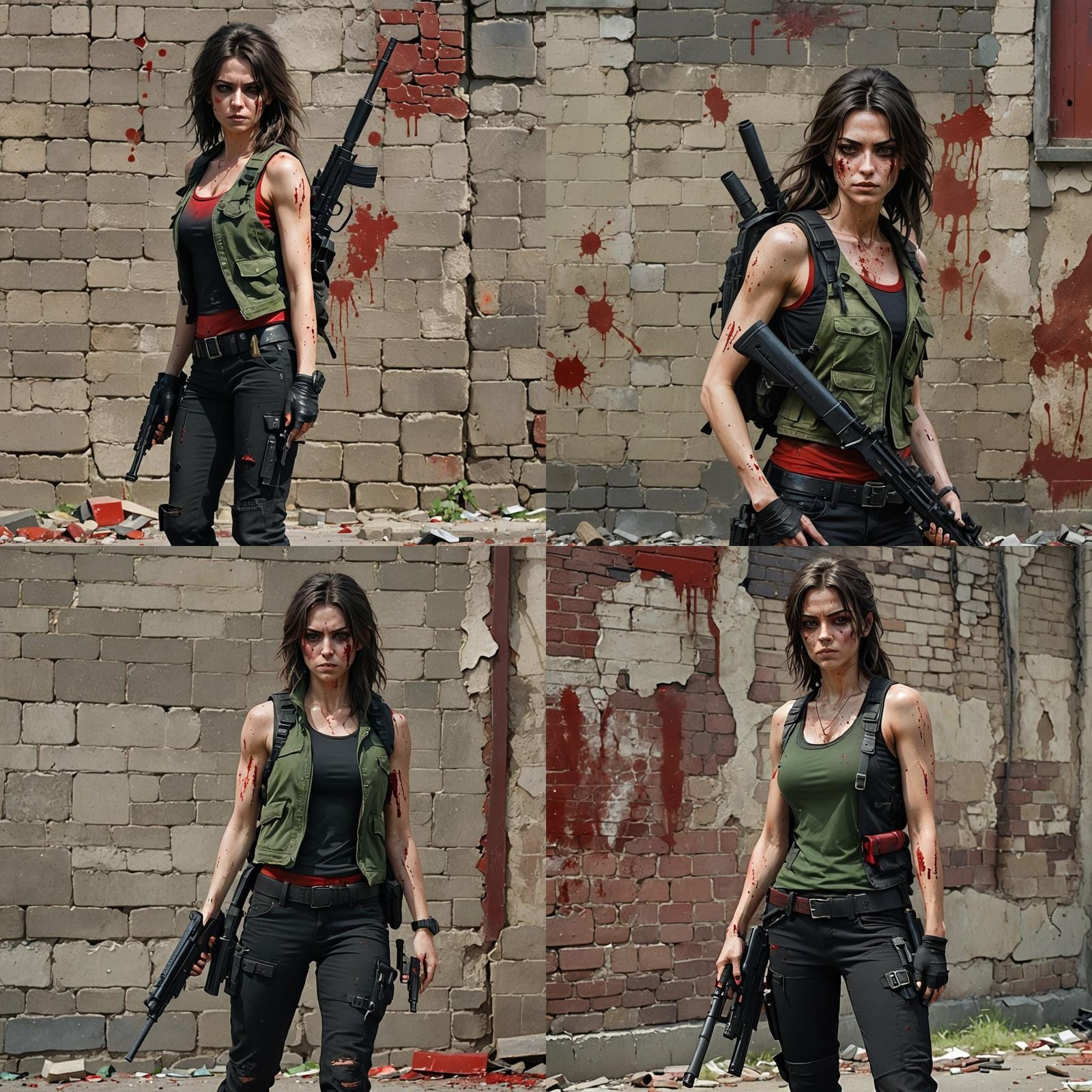 Lethal Brunette Serial Killer in a Fired Town