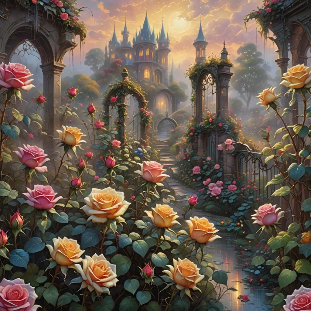 Enchanted Rose Garden