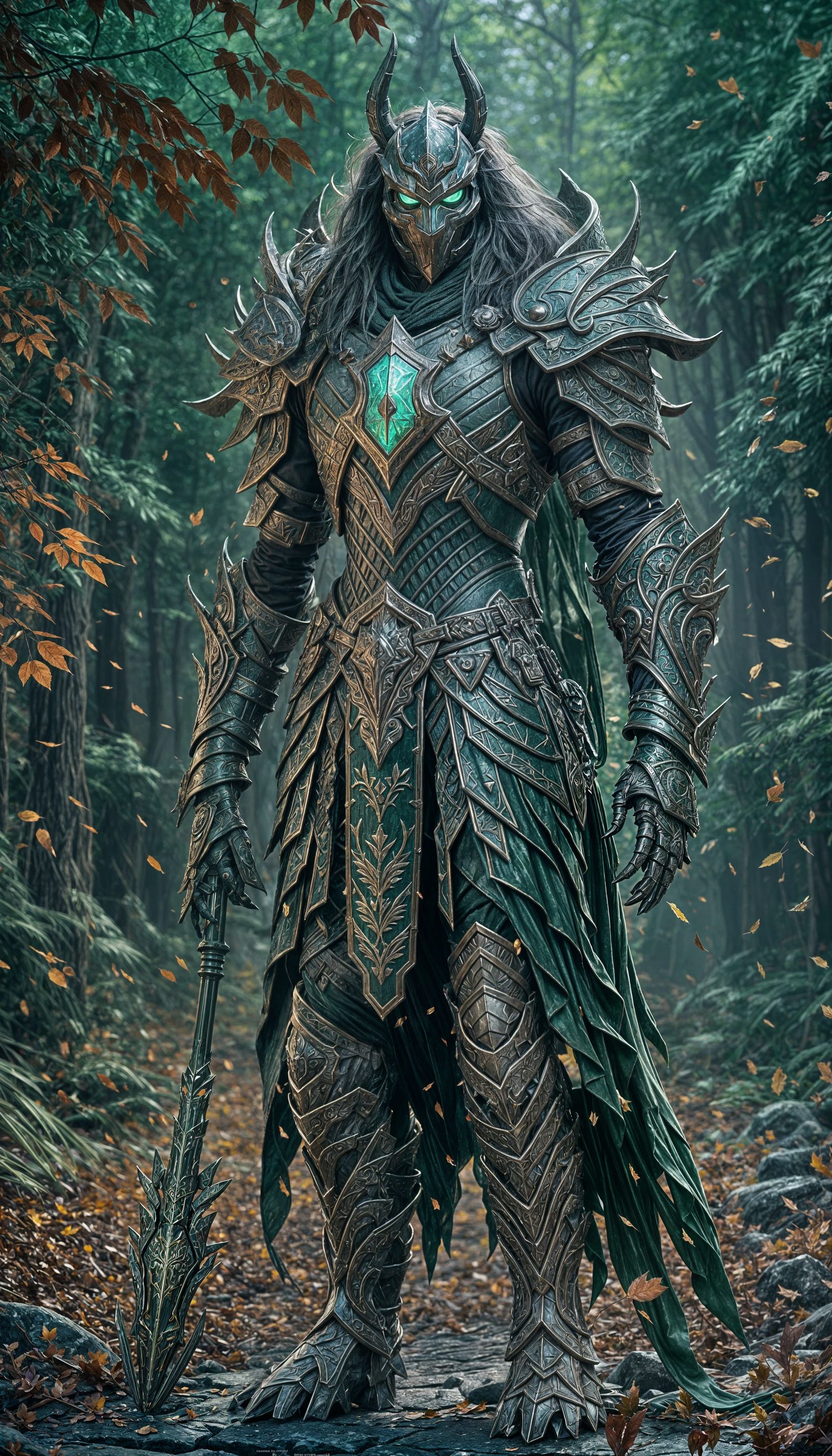 Forest Armored Werewolf