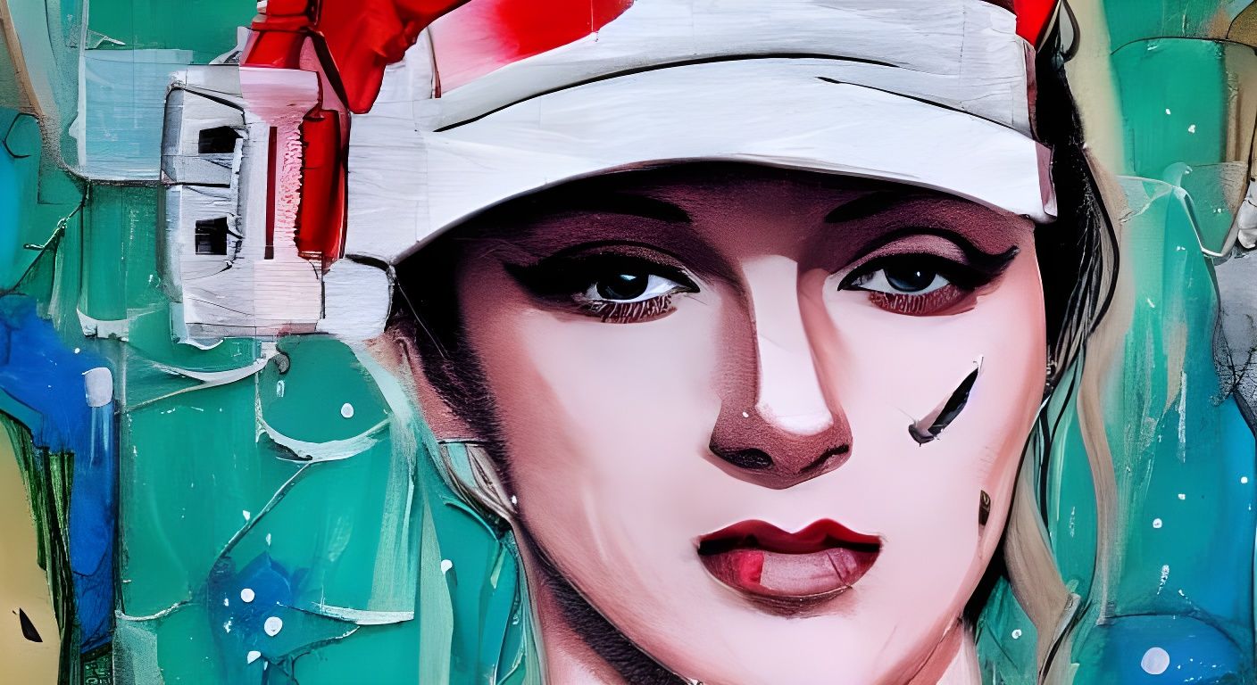 Cyberpunk Portrait of a Breakdancer in Abandoned Moscow Apar...