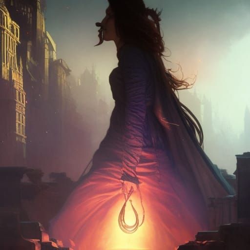 Master of Time: Dark Fantasy Concept Art