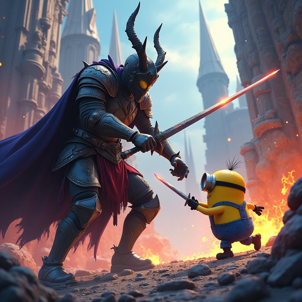 Minion Traveled Back To The Middle Ages