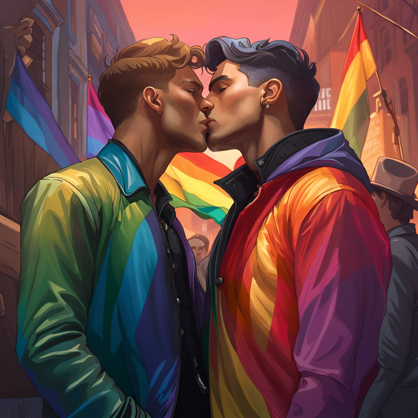 the rainbow-colored kiss (4)
