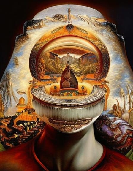 Surreal Alternate Reality: Homage to Otto Rapp