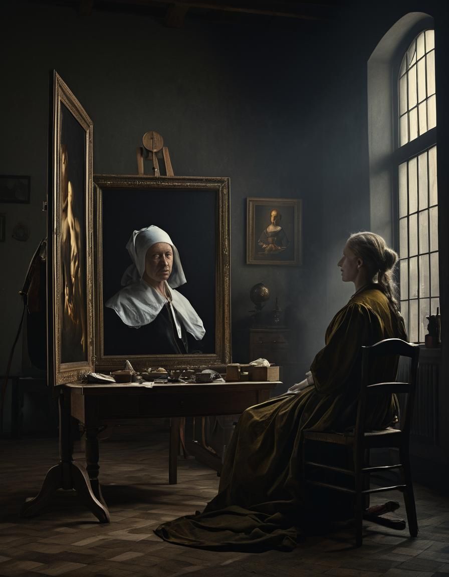 Ethereal 17th Century Landscapes in Hyperrealist Style