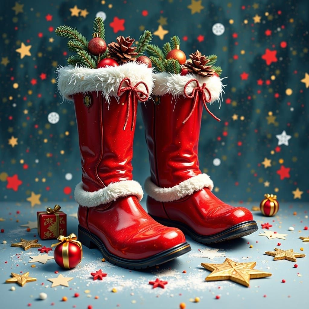 Santa's Boots in Cyberpunk Chaoscape