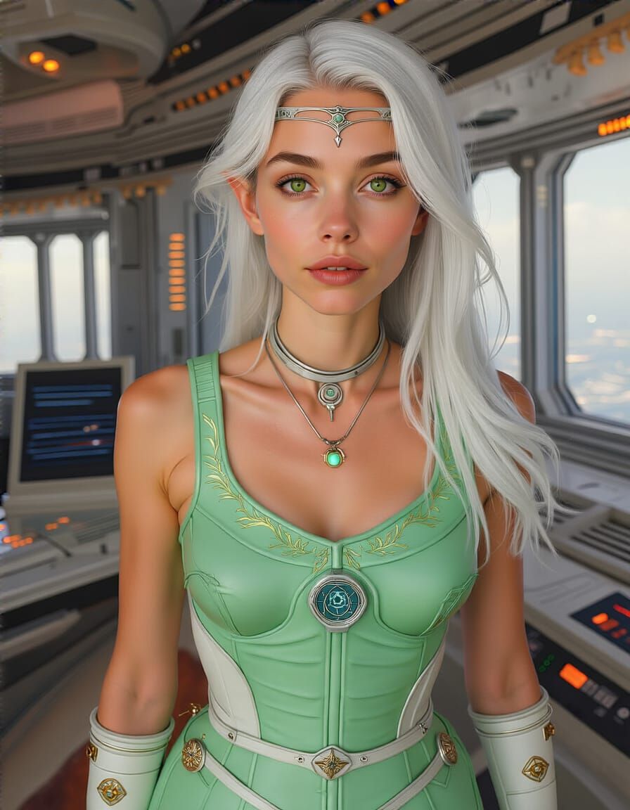 Elven Sorceress as Interstellar Diplomat