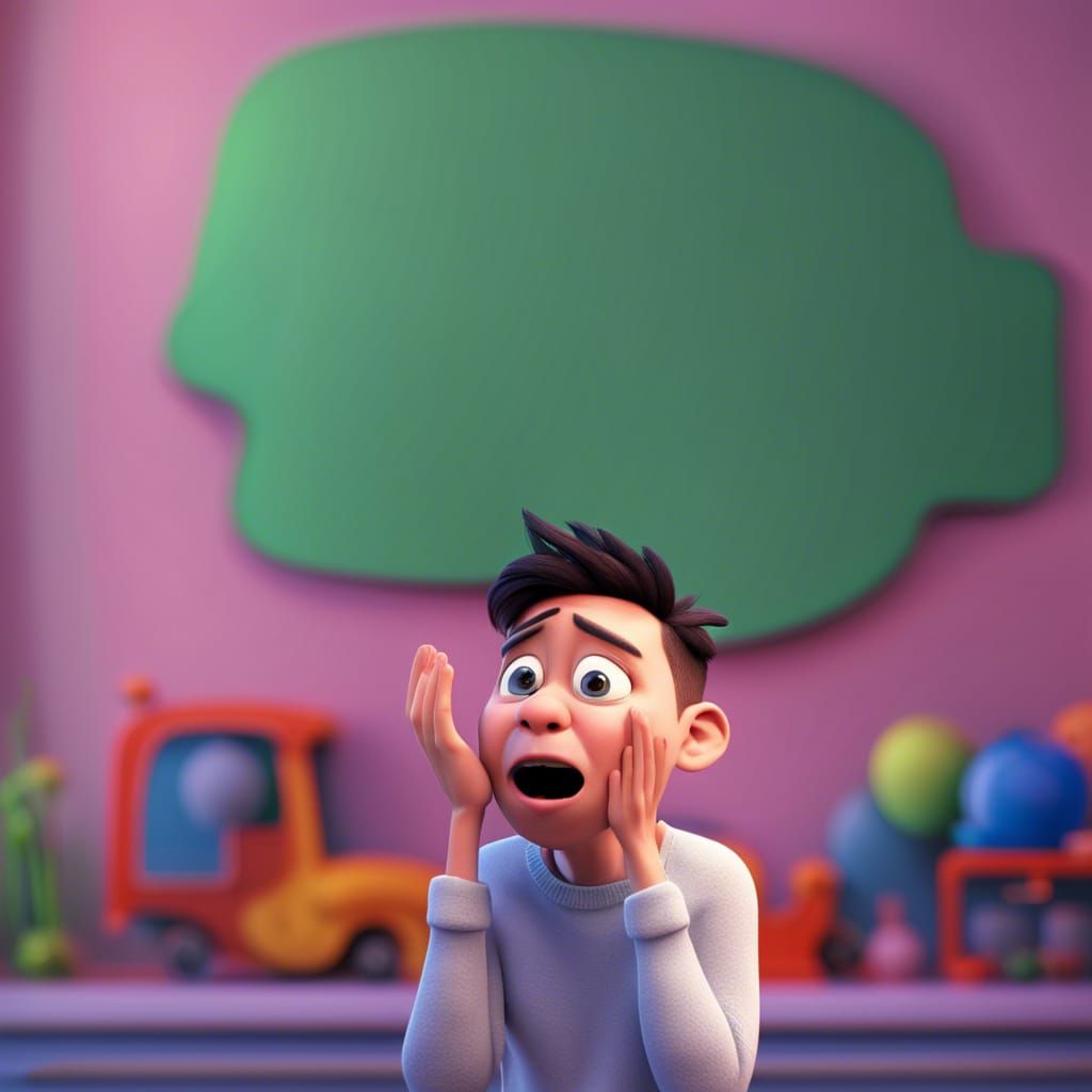 Comically Horrified Person After Embarrassing Gaffe: Pixar S...