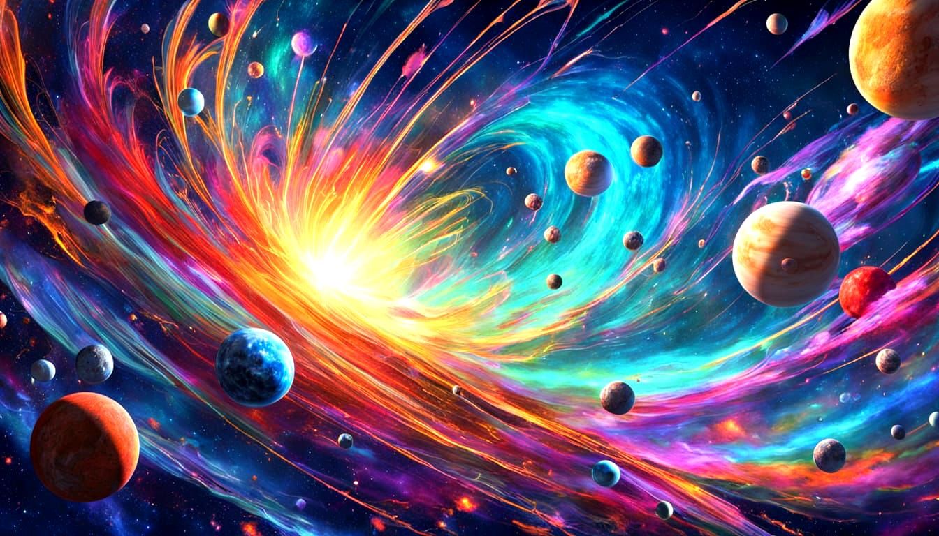 Cosmic Aphrodisiac Rebel in Space