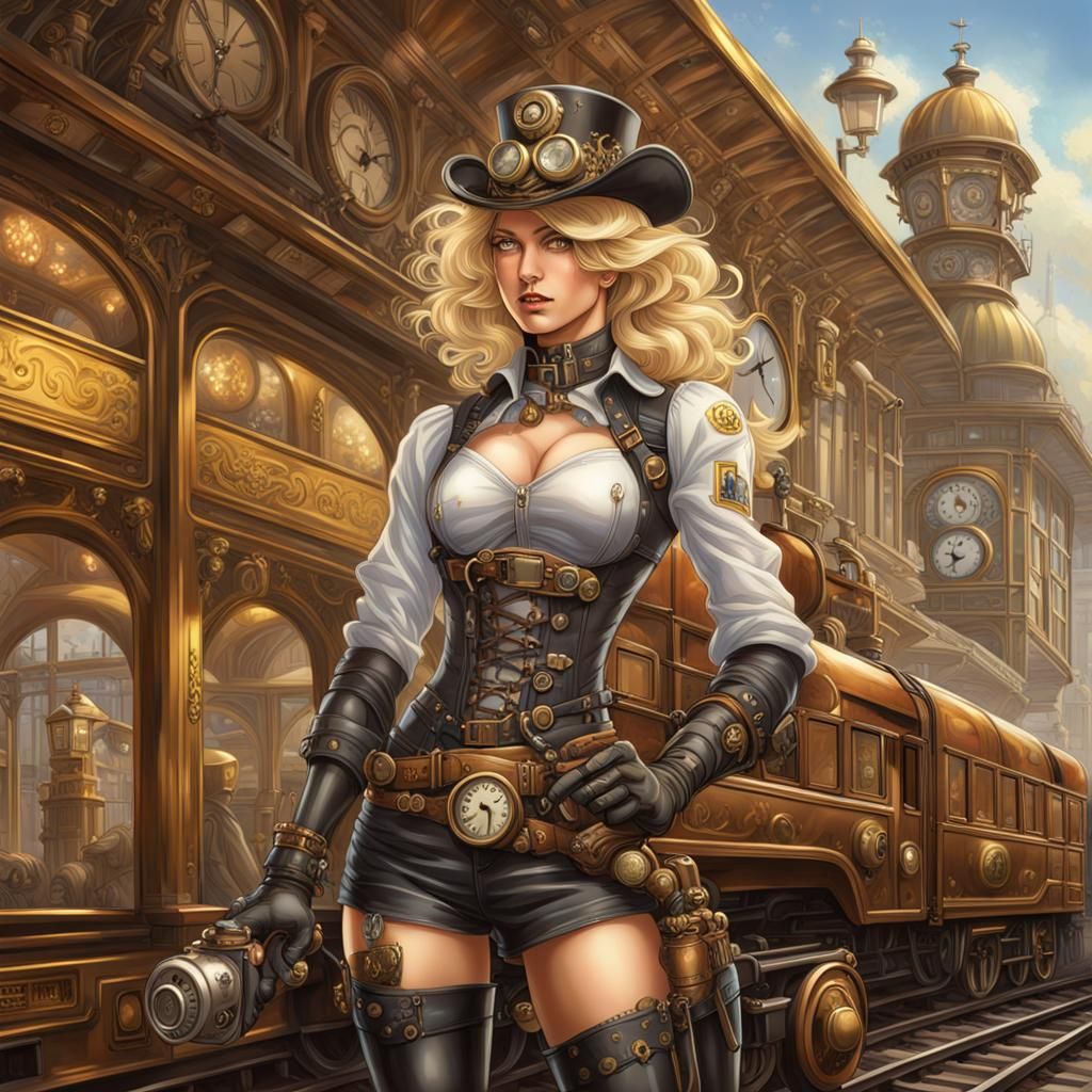 female Steampunk