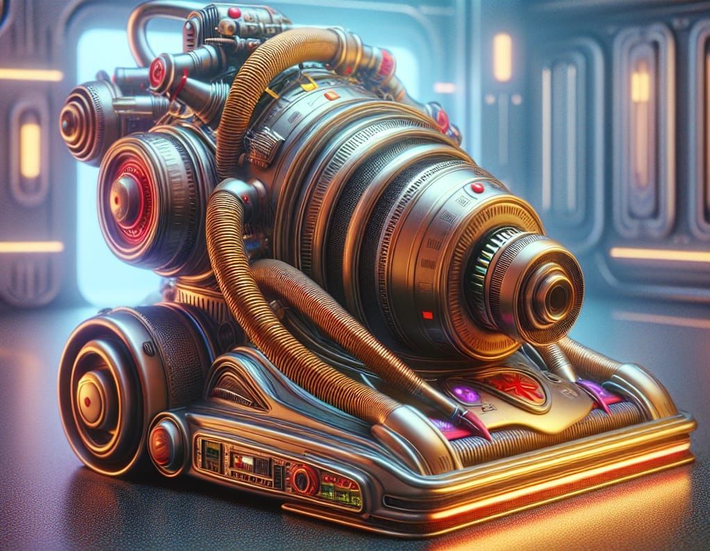 Intergalactic Lost & Found: 1 Roth Vacuum Cleaner Droid (dec...