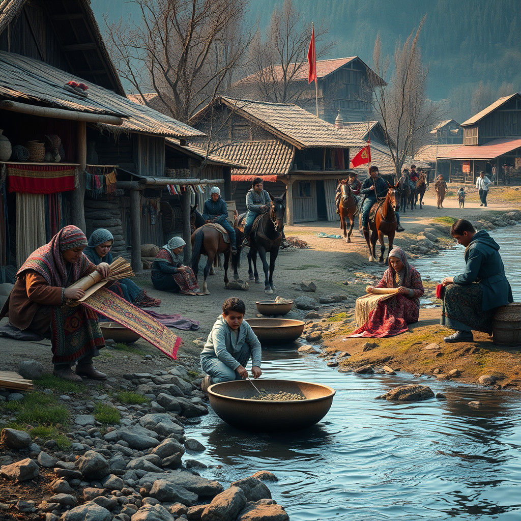 Ötüken Scene: A Digital Art Masterpiece