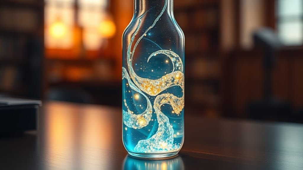 Luminous Potion for Focus in Hyperrealistic Photography