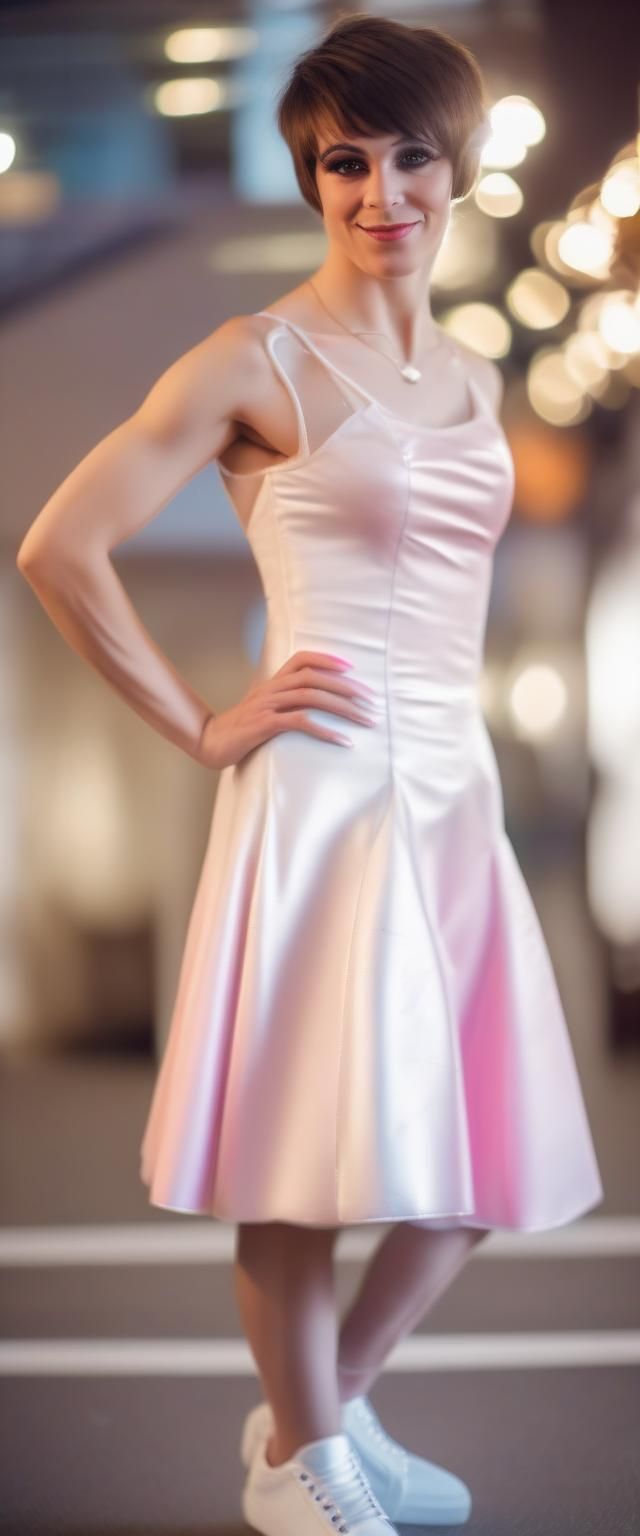 Crossdresser in Wedding Dress: Professional Photography