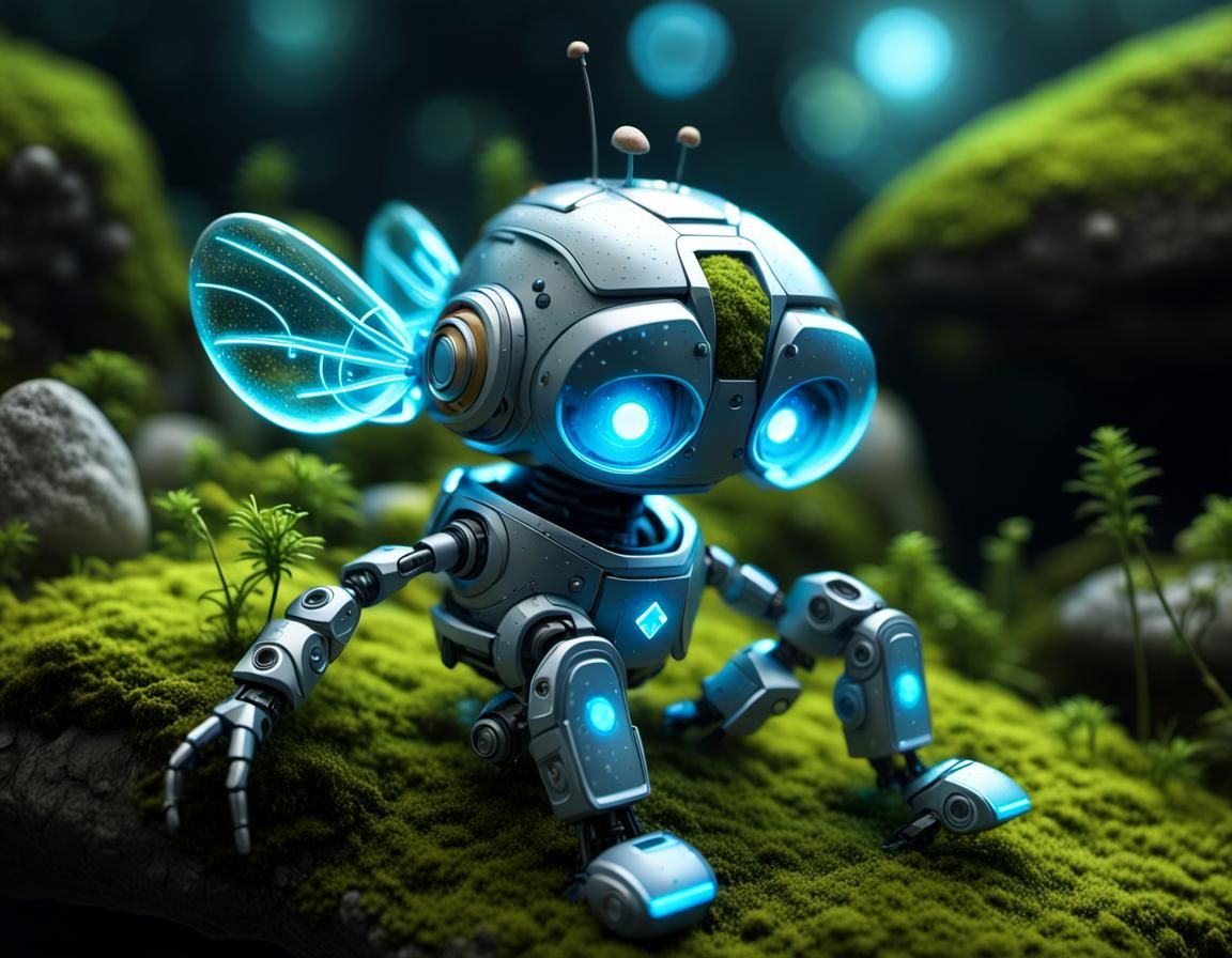 Sad Broken Fairy-Bot