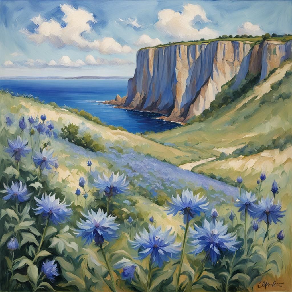 Blue Landscape 3