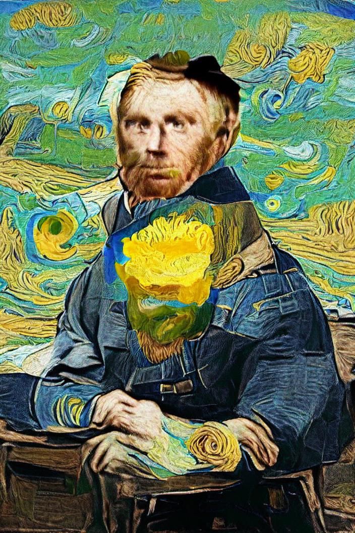 Van Gogh Style Landscape