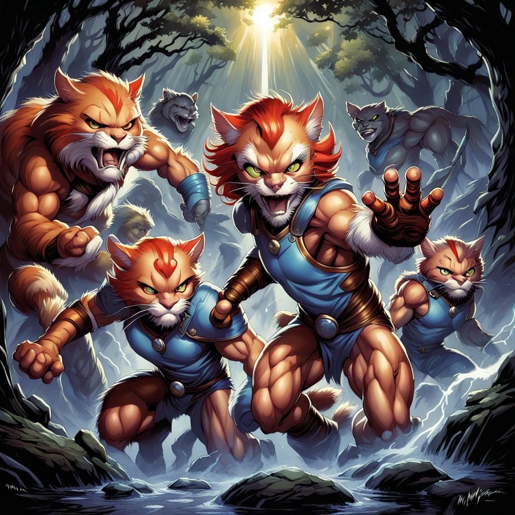 Thundercats Comic Book Art
