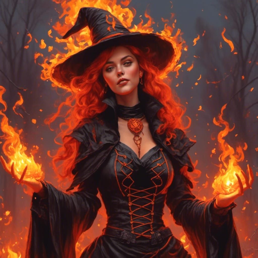 Neon Bioluminescent Figure at Witching Hour