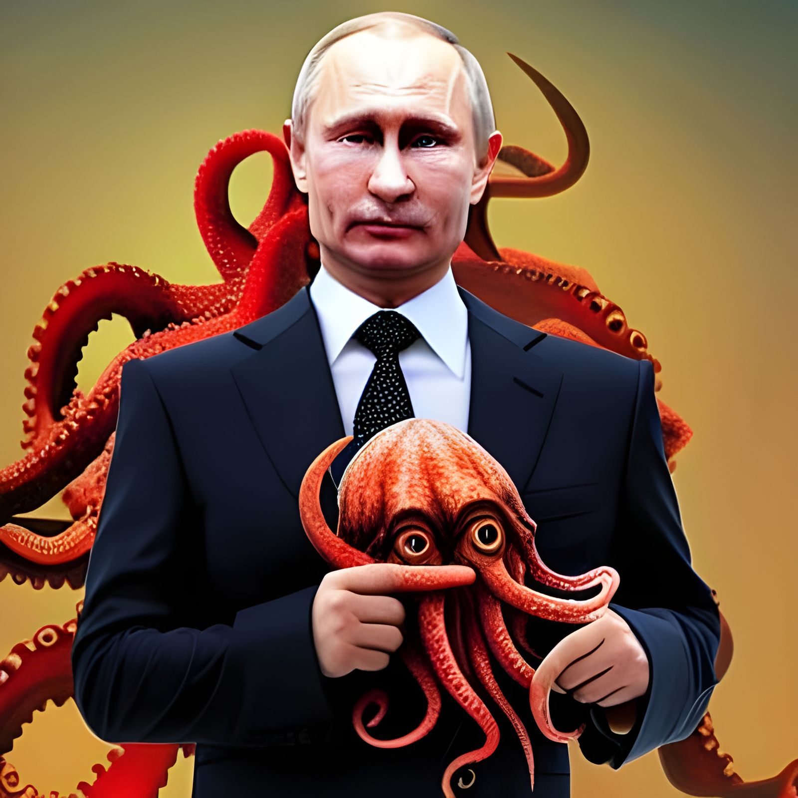 Putin and Cthulhu: A Surreal Encounter