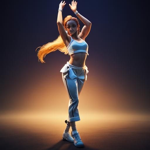 Abstract Twisting Shapes in Photorealistic 3D