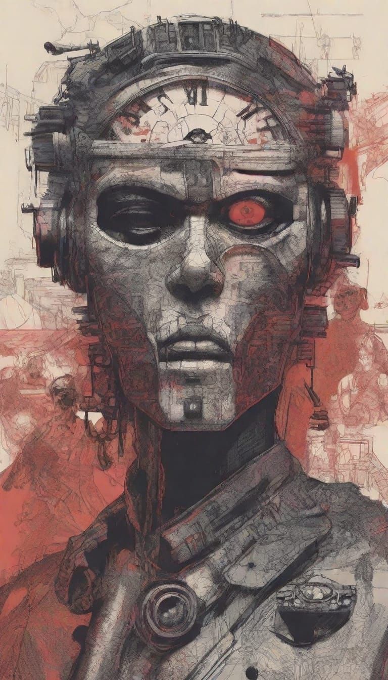 Voodoo Ghoul in Clockpunk Horror Style