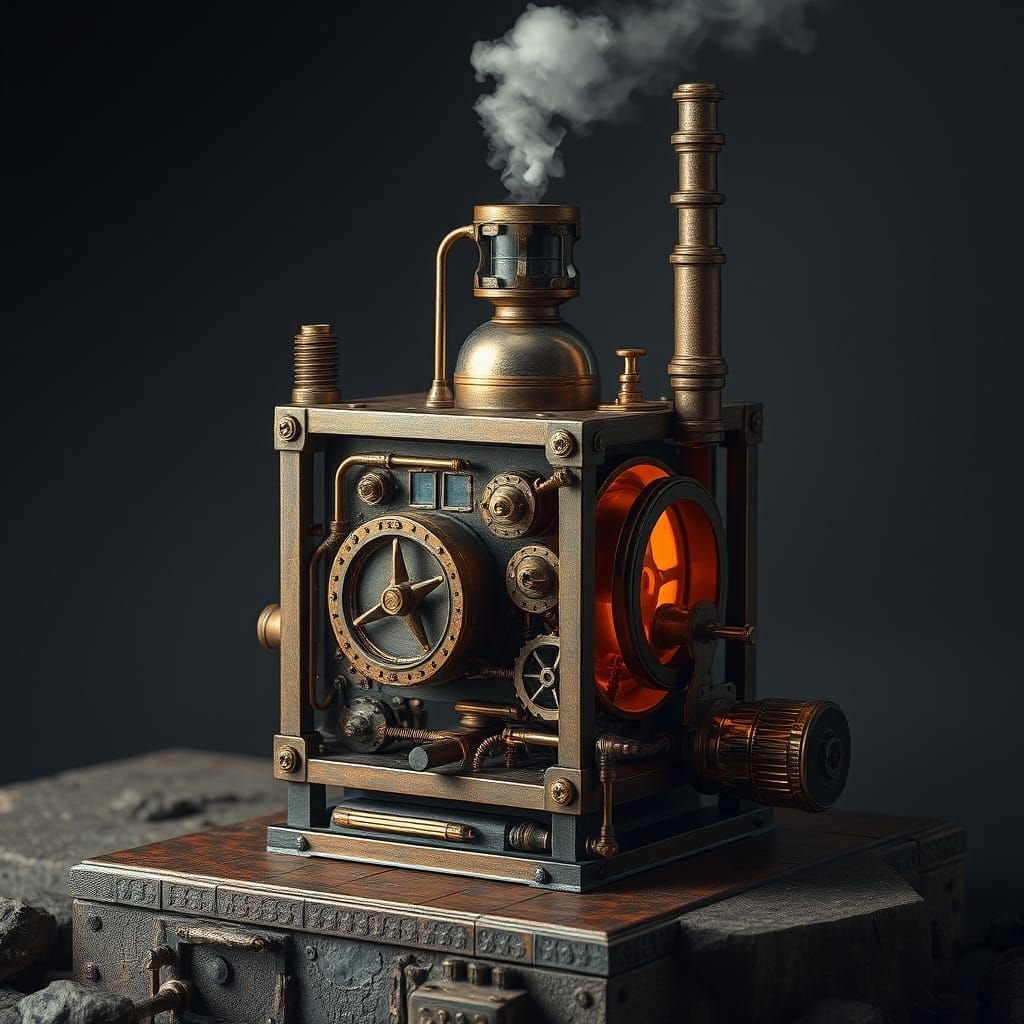 Steam-Powered Geometric Marvel