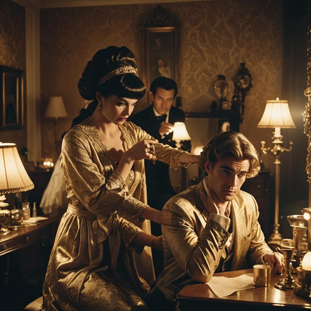 Elegant Evening Transformation: A Nervous Man's First Public...