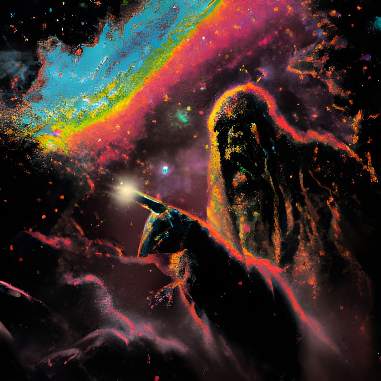 Blind Guardian Sees Evil: Doré and Rutkowski Style