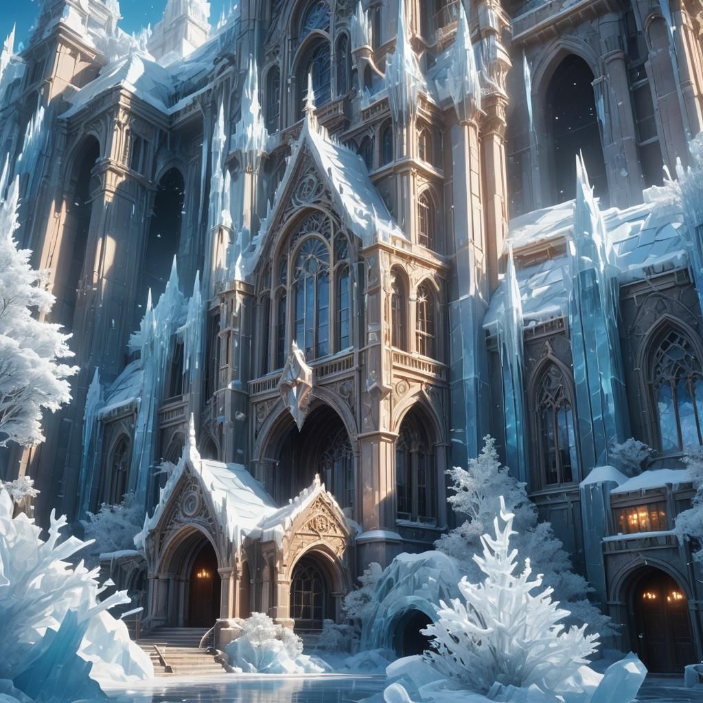 Anime Key Visual: Ice School in the North