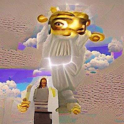 Abstract Depiction of a Divine Being