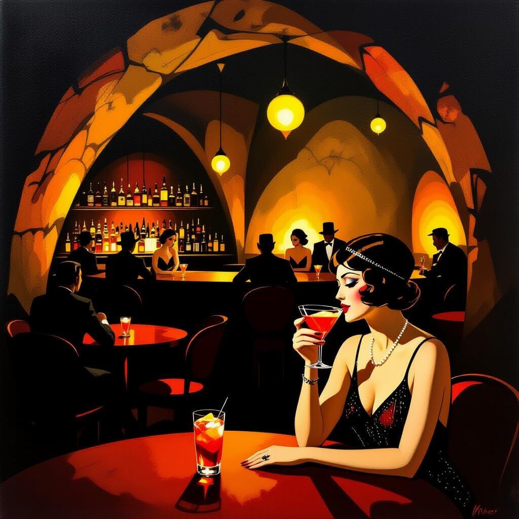 Speakeasy bar