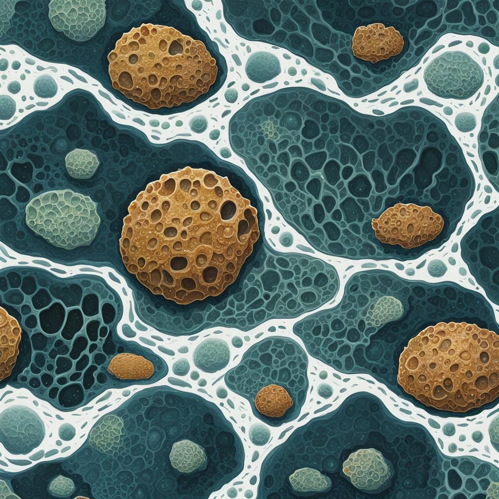 Amoebas Generated by AI