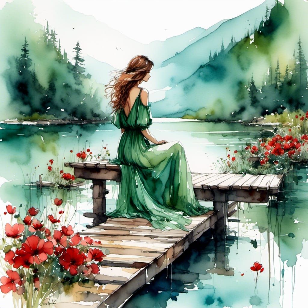 <lora:Ink Drawing:1.0>