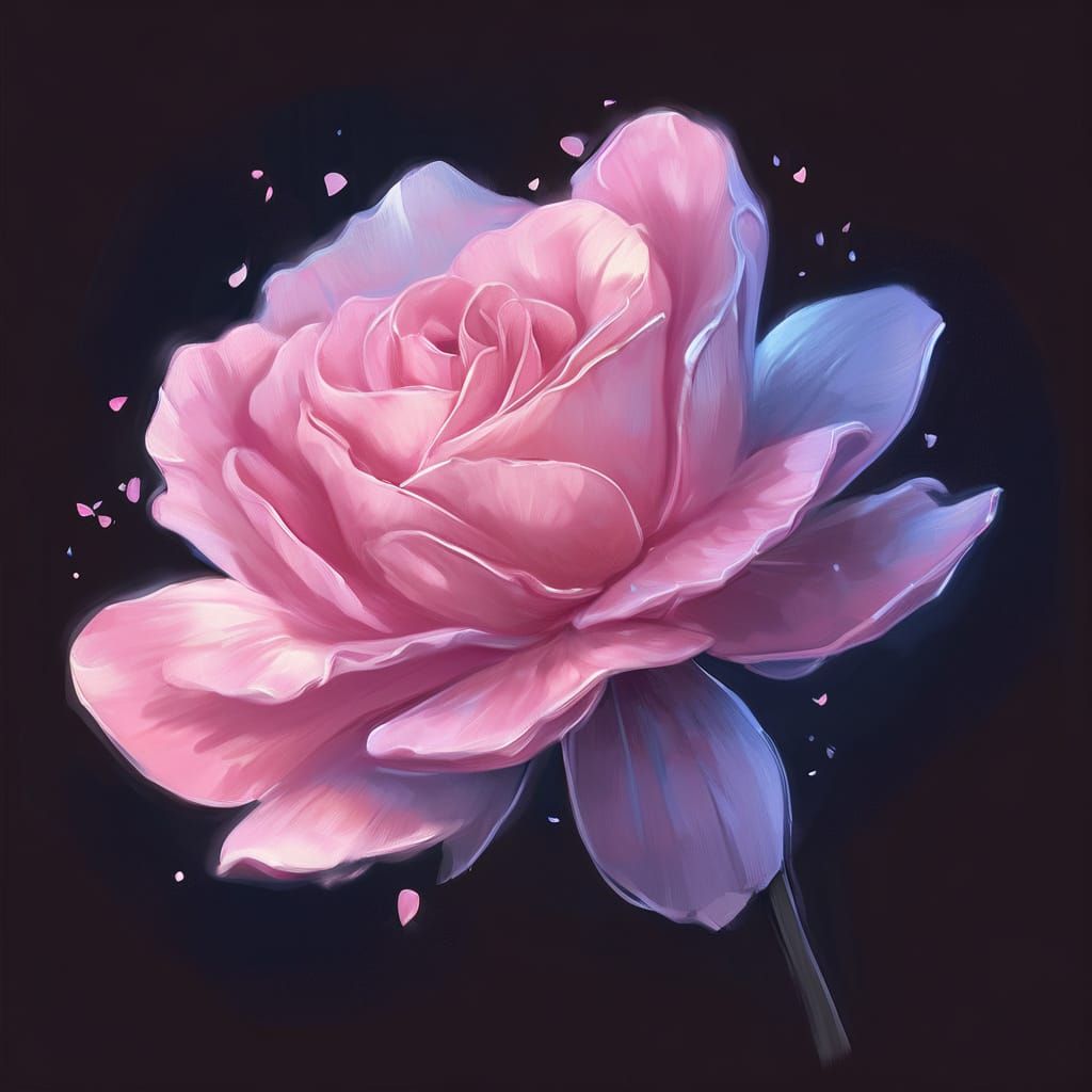 Dreamy Pastel Haze in Impressionist Style