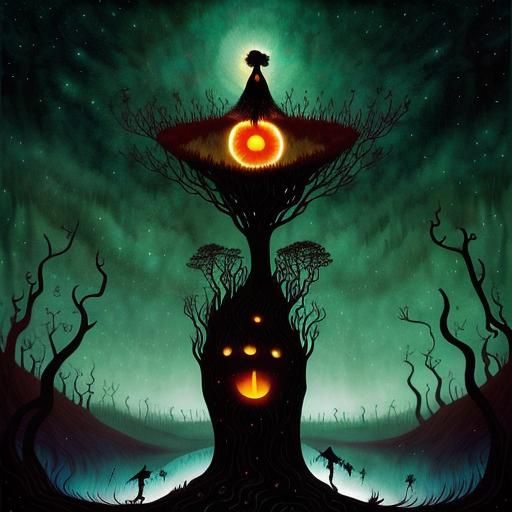 Surreal Dark Fantasy: Wondering, Fearing, Dreaming