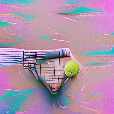 AI Generated Image of Tennis