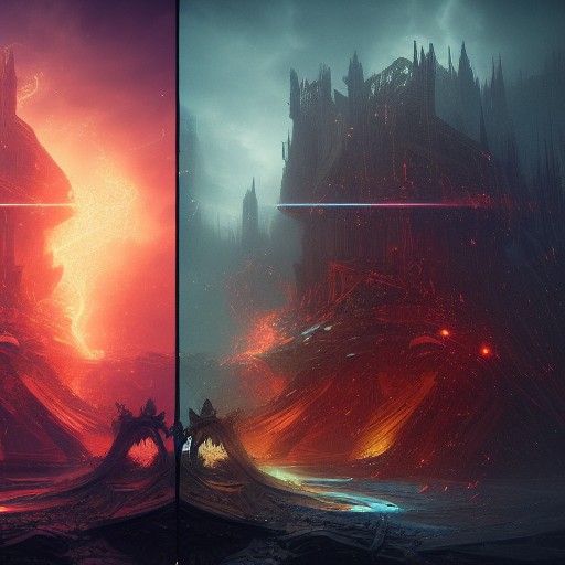 Fantastical Time Bender in Complementary Colors