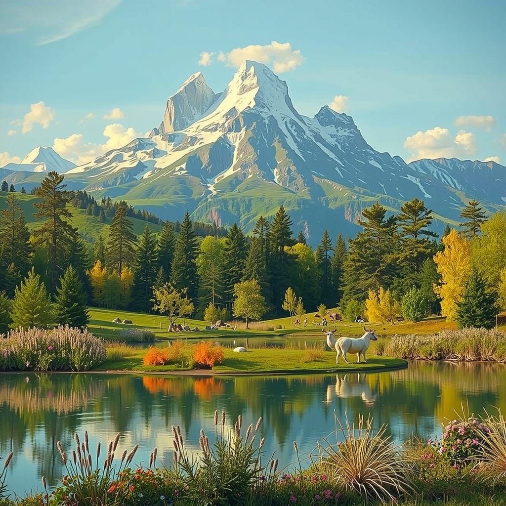 Stunning Maximalist Masterpiece in Triadic Colors