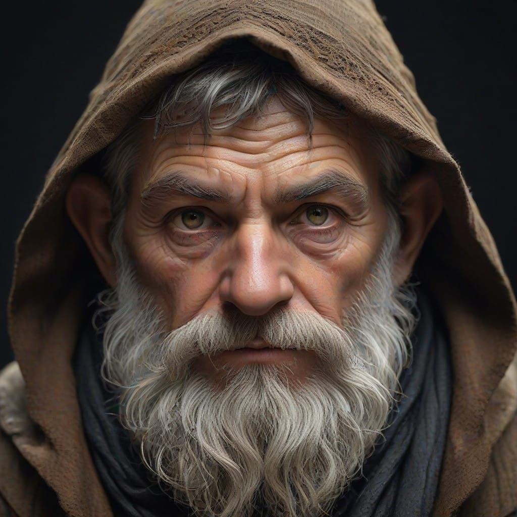 Gnome Warlock in Earth-Toned Elegance