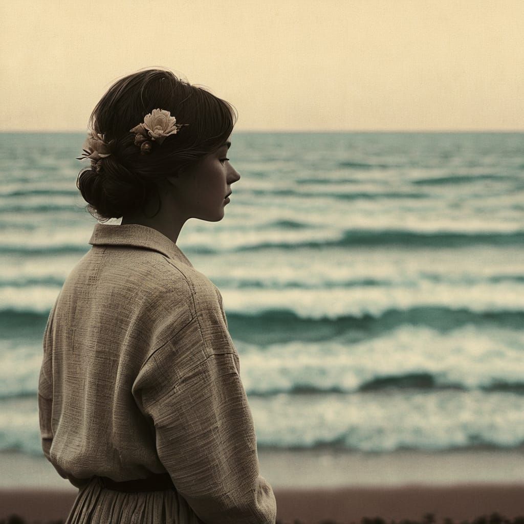 This collage is a quiet reverie - a constellation of memories that never belonged to us, yet feel achingly familiar. Set...