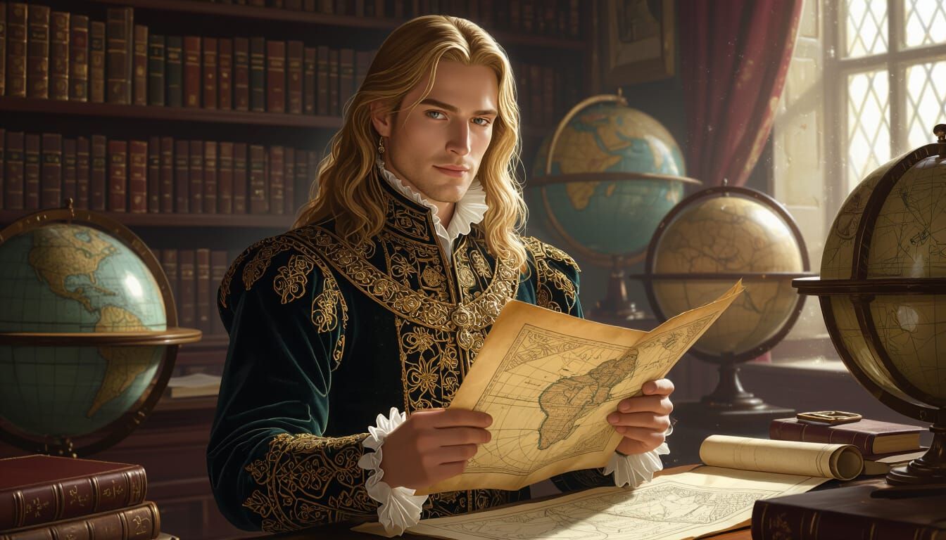 Henry, 3rd Earl of Southampton, Prepares for New World Trave...