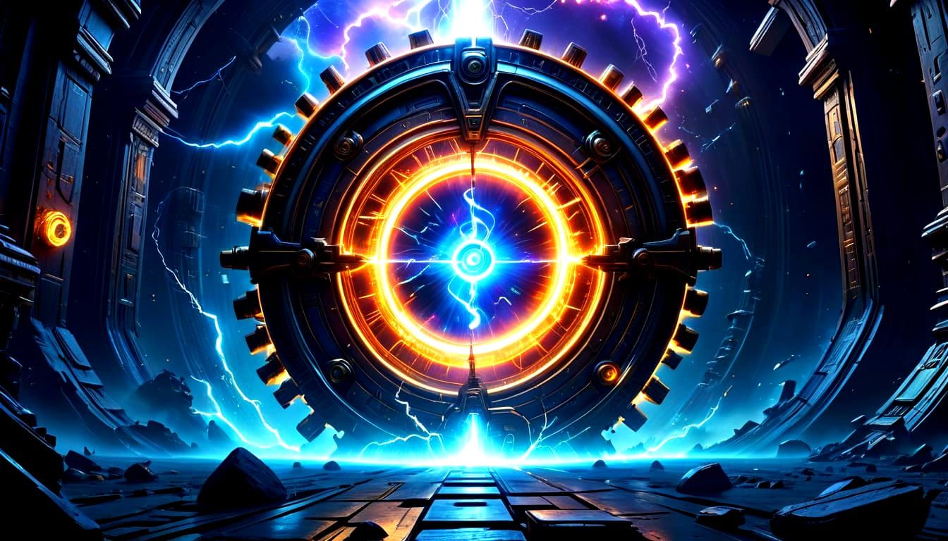 Time Traveler's Portal Erupts in Apocalyptic Chaos