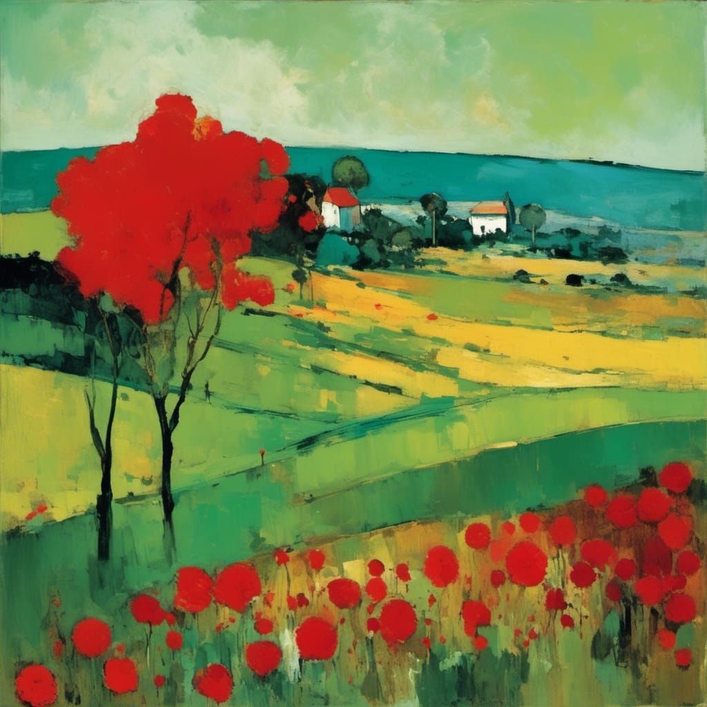 Style Nicolas de Staël and Spiliaert Leon, Raoul Dufy, Franc...